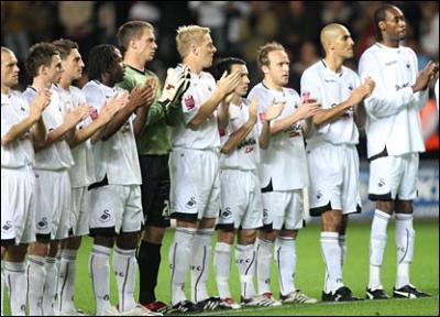 El Swansea City, un equipo hispanogalés